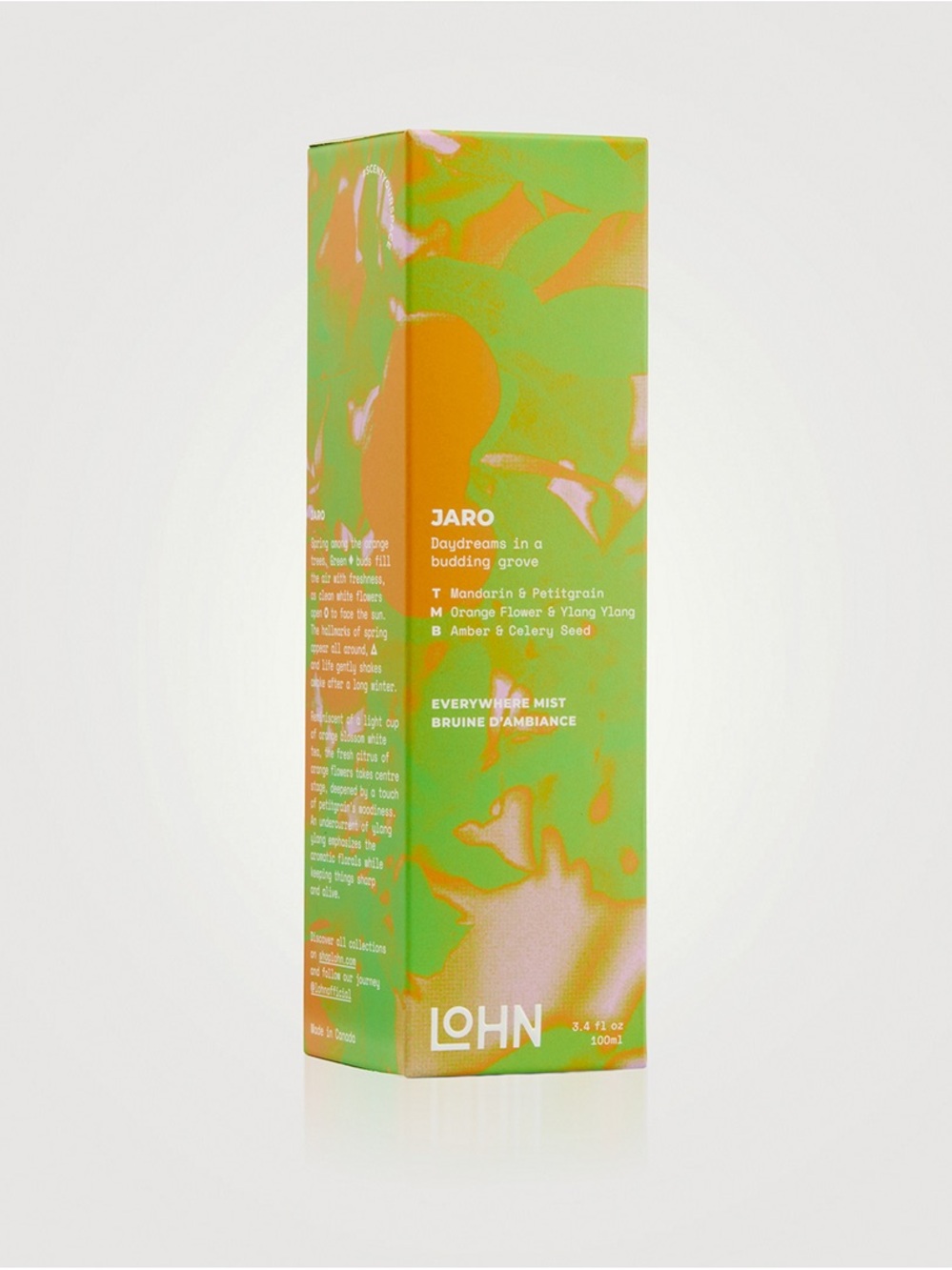 LOHN JARO Everywhere Mist - Mandarin & Petitgrain